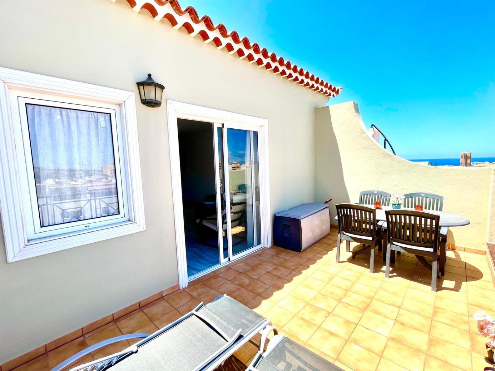 Penthouse Sea View Dinastia In Los Cristianos Лос Кристианос Экстерьер фото